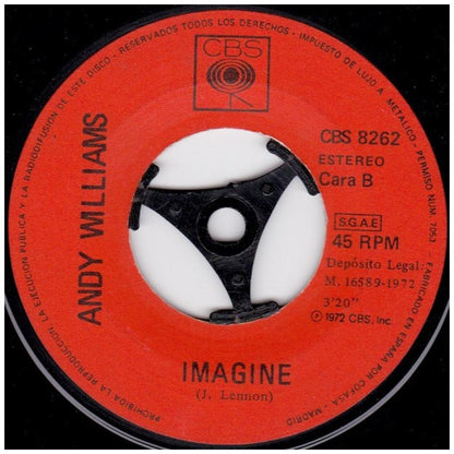 ANDY WILLIAMS - TEMA DE AMOR DE LA PELÍCULA "EL PADRINO" (AMOR HÁBLAME DULCEMENTE) | 7" SINGLE USADO