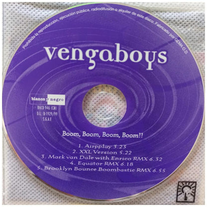 VENGABOYS - BOOM, BOOM, BOOM, BOOM!! (CD MAXI) | CD