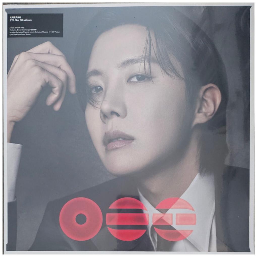 【新品未開封】ARIRANG J-Hope Cream Vinyl BTS - THE 5TH ALBUM 'ARIRANG' (EXCLUSIVE J-HOPE CREAM VINYL