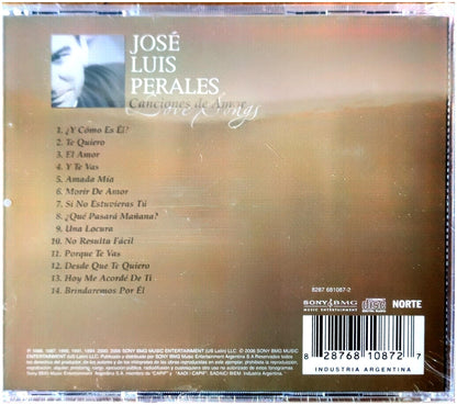 JOSE LUIS PERALES - CANCIONES DE AMOR | CD
