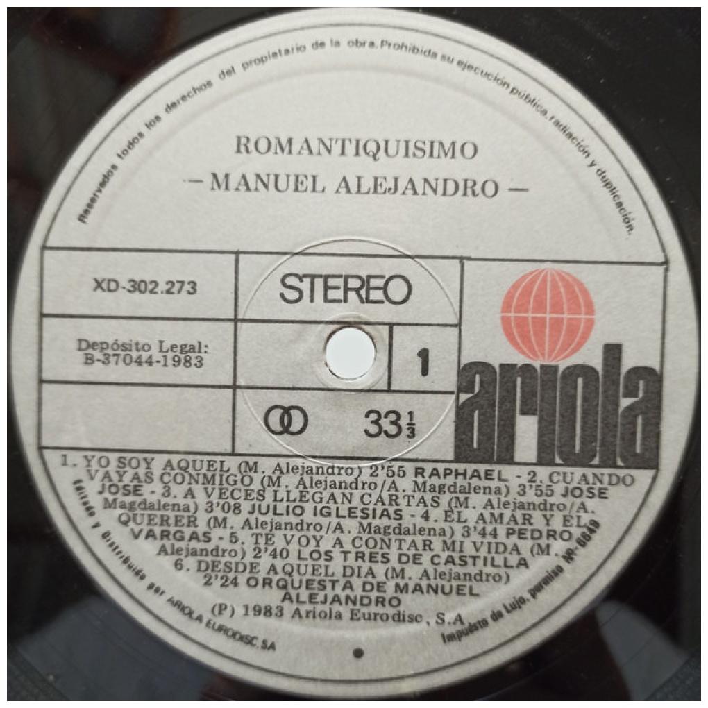 MANUEL ALEJANDRO - ROMANTIQUÍSIMO: 22 GRANDES EXITOS (2LP) | VINILO USADO