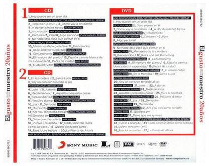 EL GUSTO ES NUESTRO - VARIOS (2CD+DVD) | CD