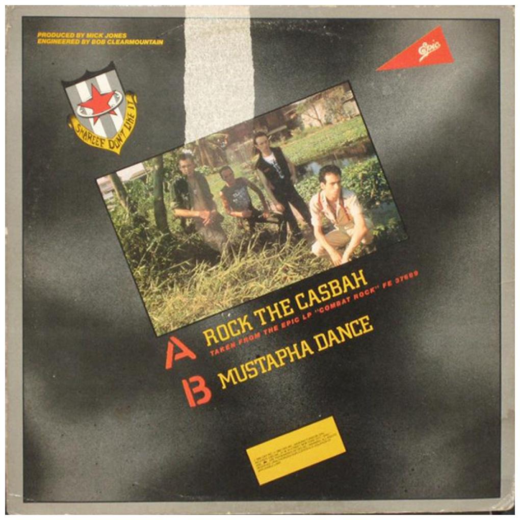 THE CLASH - ROCK THE CASBAH/MUSTAPHA DANCE | 12'' MAXI SINGLE USADO