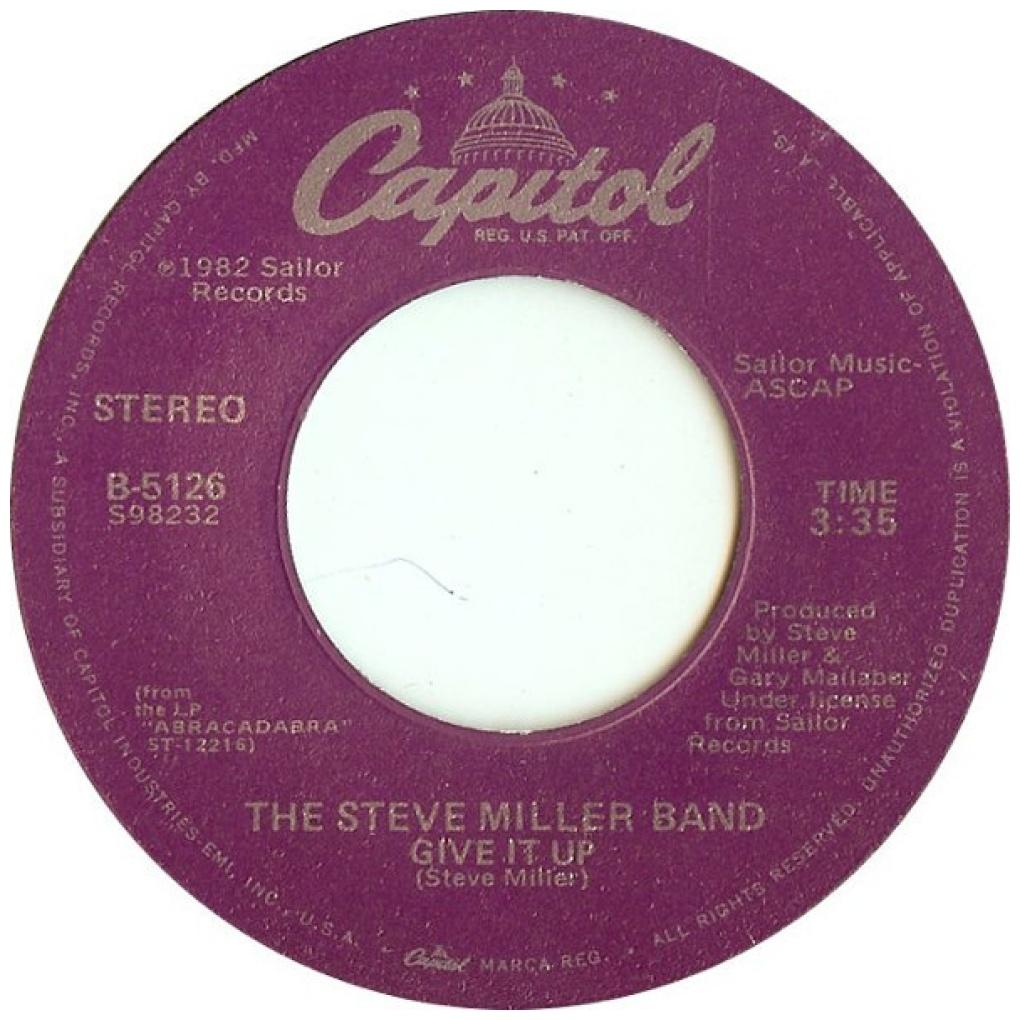 STEVE MILLER BAND - ABRACADABRA | 7" SINGLE USADO