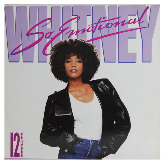 WHITNEY HOUSTON - SO EMOTIONAL | 12" MAXI SINGLE USADO