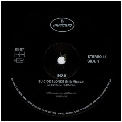 INXS - SUICIDE BLONDE | 12'' MAXI SINGLE  USADO