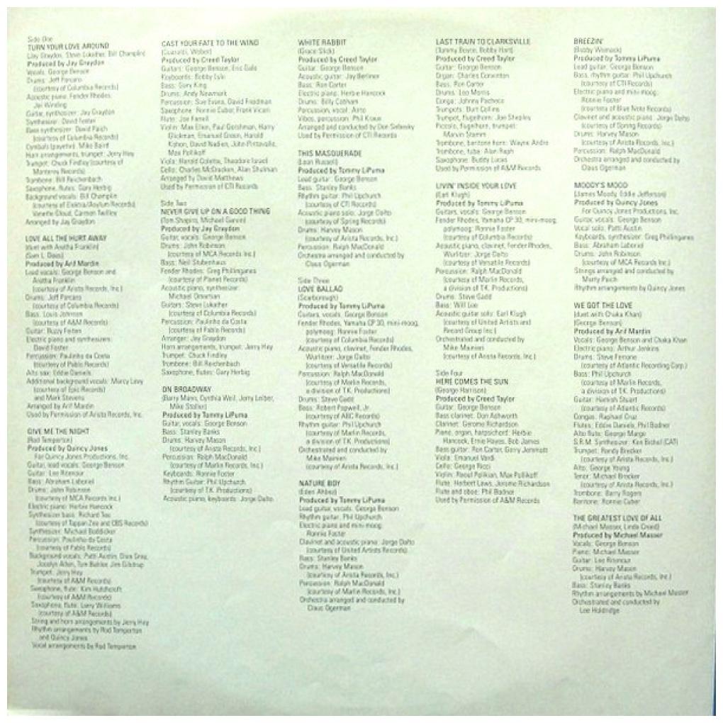 GEORGE BENSON - THE GEORGE BENSON COLLECTION (2LP) | VINILO USADO
