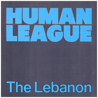 HUMAN LEAGUE - THE LEBANON | 12'' MAXI SINGLE USADO
