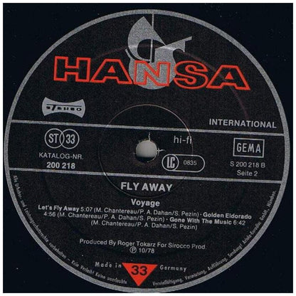 VOYAGE - FLY AWAY | VINILO USADO