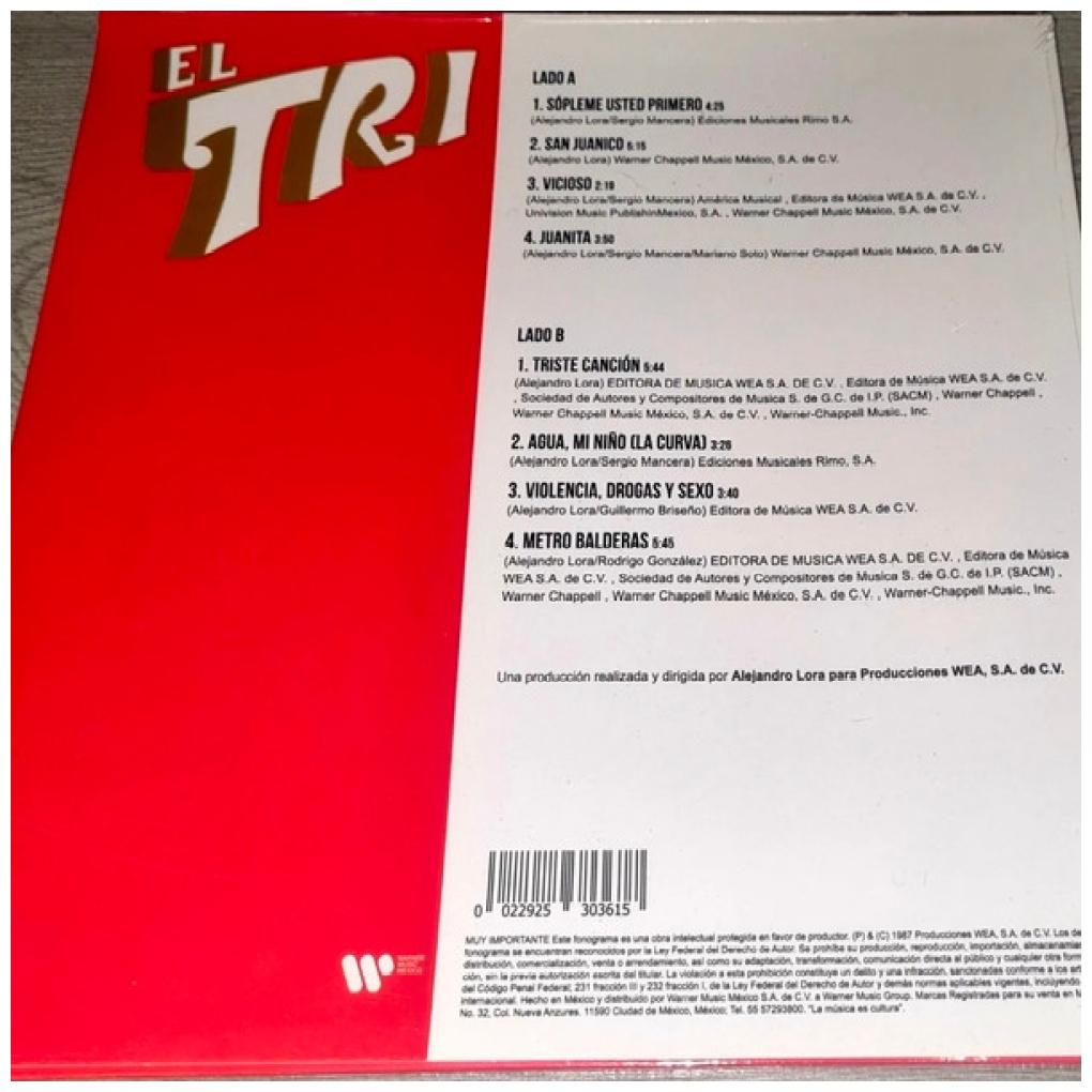 EL TRI - SIMPLEMENTE | VINILO