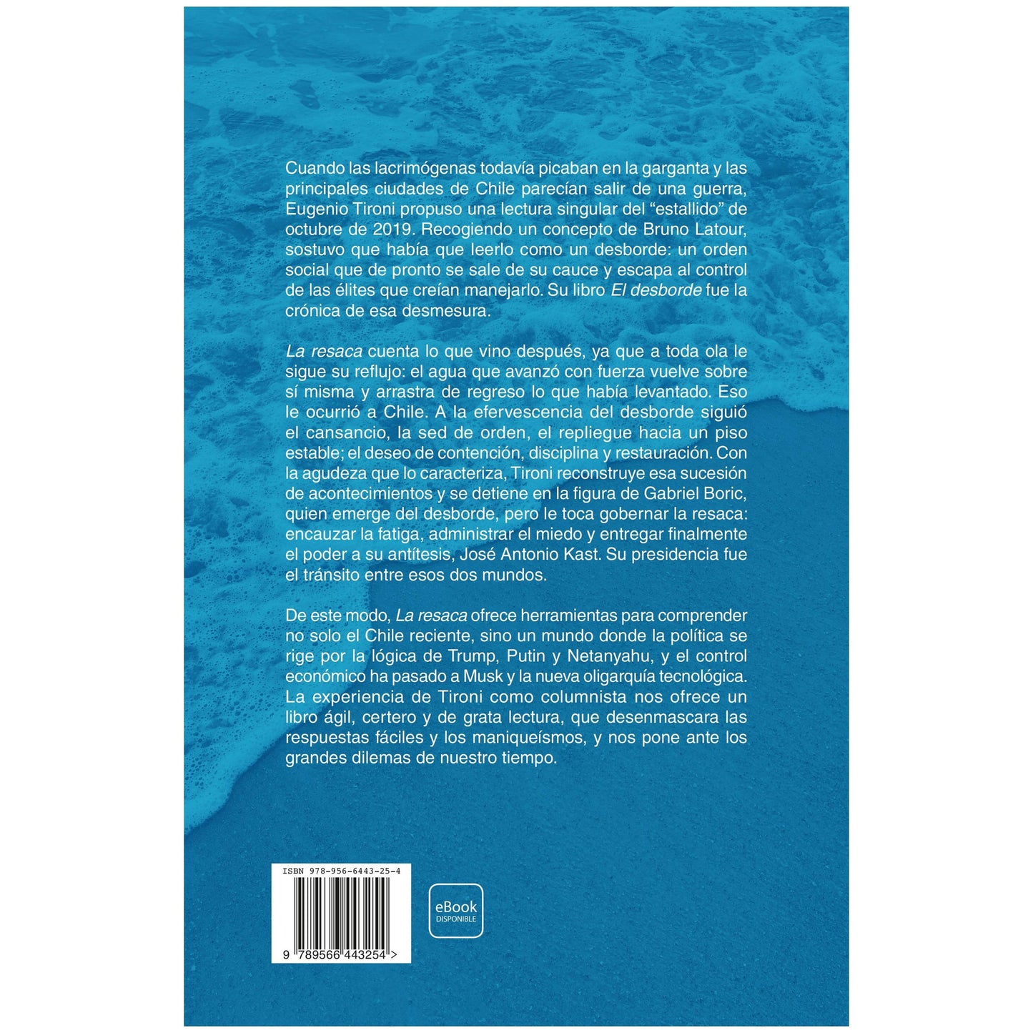 LA RESACA (TAPA RÚSTICA) - EUGENIO TIRONI | LIBRO