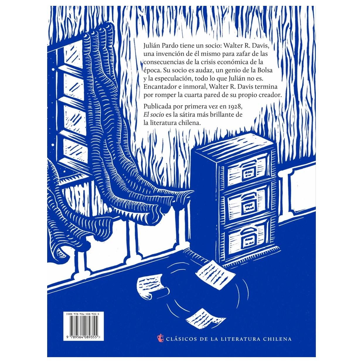 EL SOCIO (TAPA DURA) - JENARO PRIETO | LIBRO