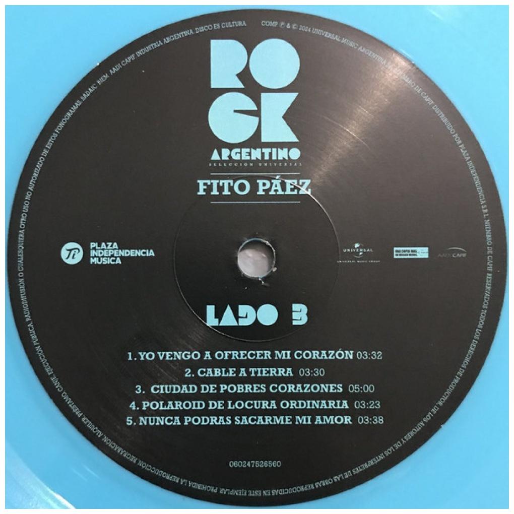 FITO PAEZ - SERIE ROCK ARGENTINO | VINILO