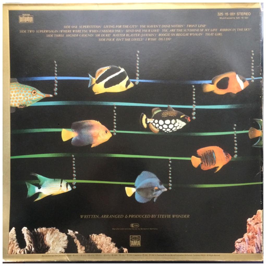 STEVIE WONDER - ORIGINAL MUSIQUARIUM I (2LP) | VINILO USADO