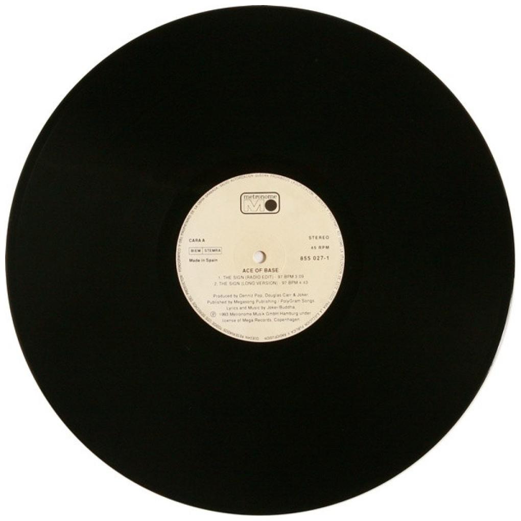 ACE OF BASE - THE SIGN | 12'' MAXI SINGLE USADO