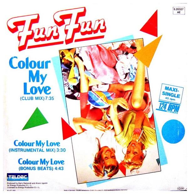 FUN FUN - COLOUR MY LOVE | 12" MAXI SINGLE USADO