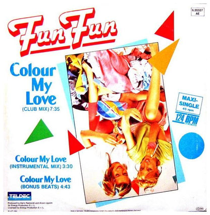 FUN FUN - COLOUR MY LOVE | 12" MAXI SINGLE USADO