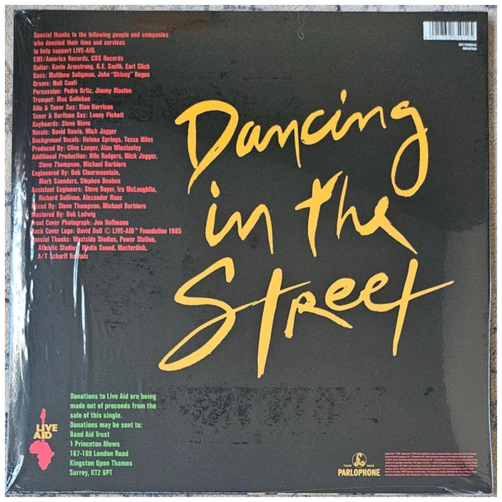 DAVID BOWIE & MICK JAGGER - DANCING IN THE STREET E.P. (2025 REMASTER) (WHITE VINYL) | 12" MAXI SINGLE VINILO
