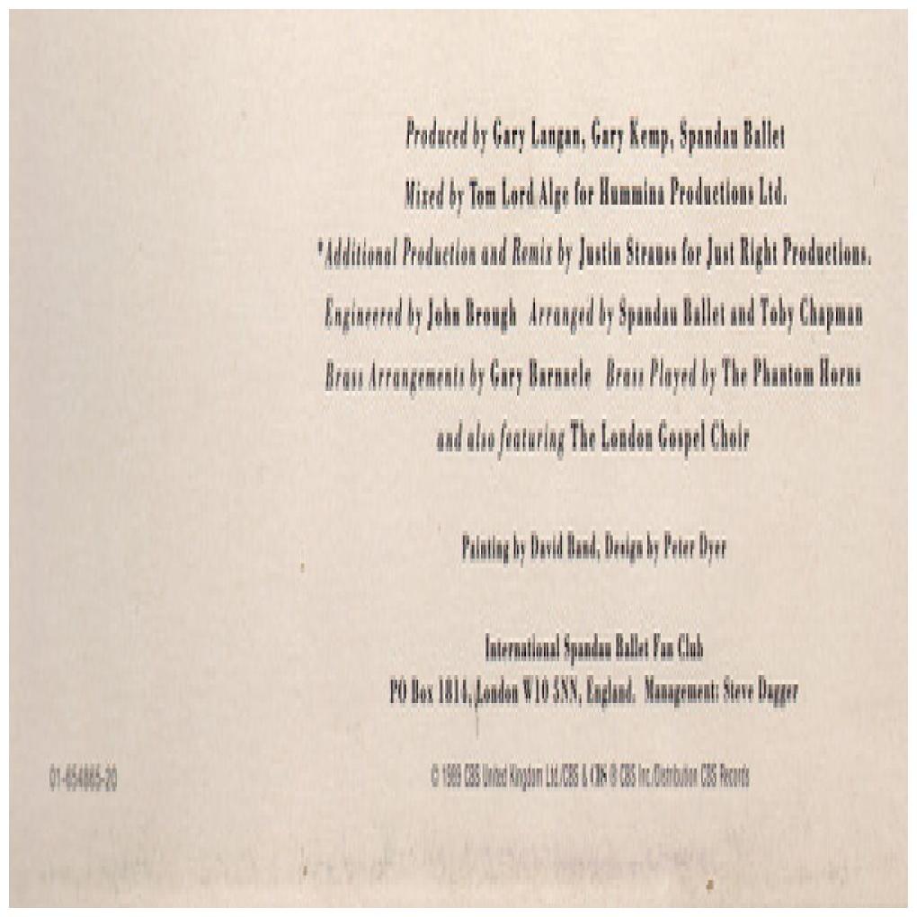 SPANDAU BALLET - BE FREE WITH YOUR LOVE | 12'' MAXI SINGLE USADO