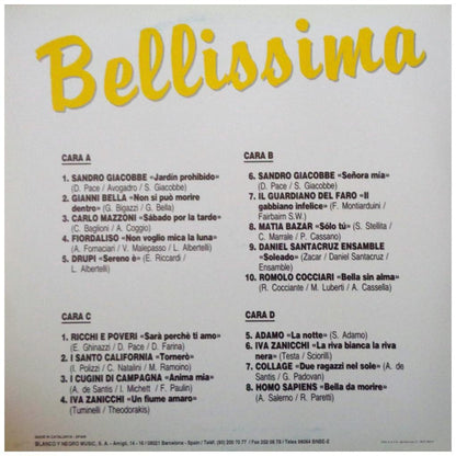 BELLISSIMA - VARIOUS ARTIST (2LP) | VINILO USADO