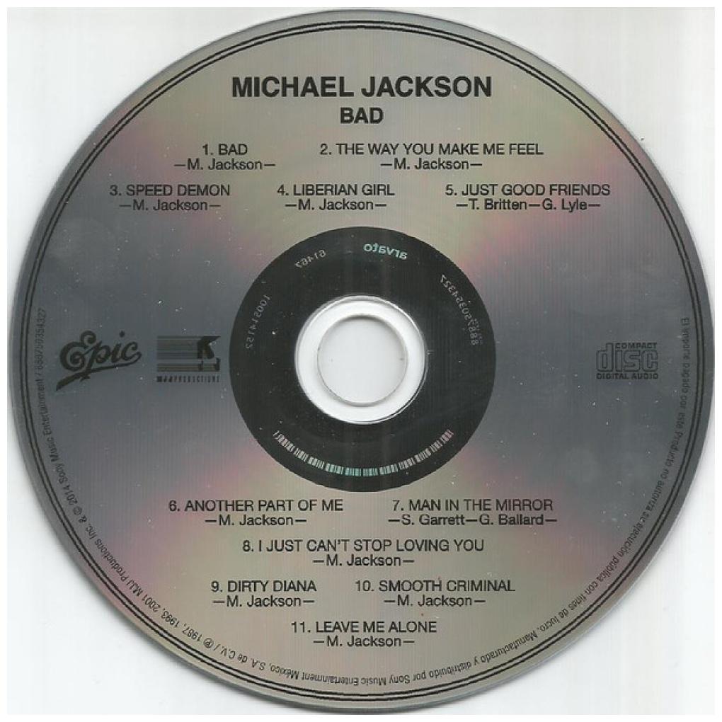 MICHAEL JACKSON - BAD | CD