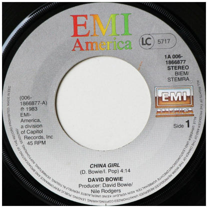 DAVID BOWIE - CHINA GIRL | 7" SINGLE USADO
