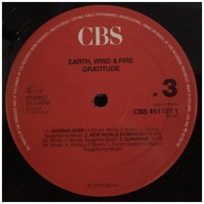 EARTH, WIND & FIRE - GRATITUDE (2LP) | VINILO USADO
