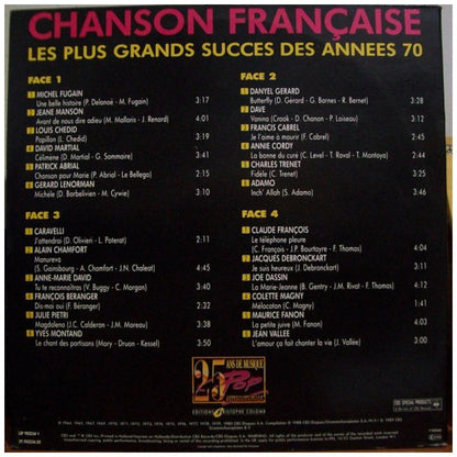 25 ANS DE MUSIQUE POP INTERNATIONALE - CHANSON FRANÇAISE (2LP) | VINILO USADO