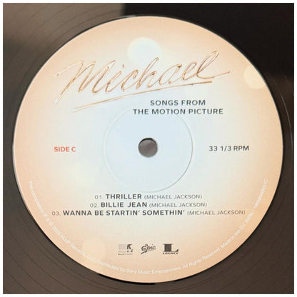 MICHAEL JACKSON - MICHAEL: SONGS FROM THE MOTION PICTURE (2LP) (BLACK ICE VINYL) (140GRS) | VINILO