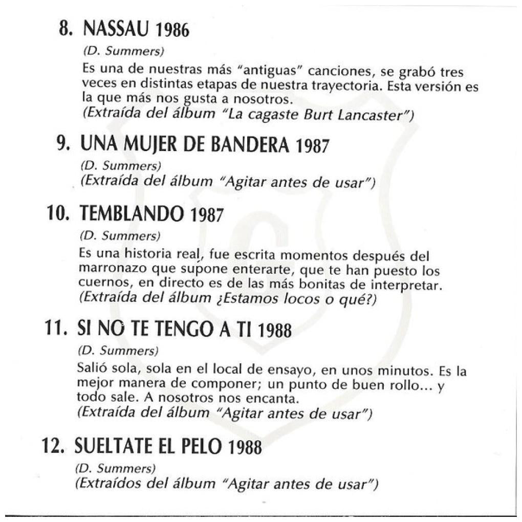 HOMGRES G - LOS SINGLES 1984-1993 | CD