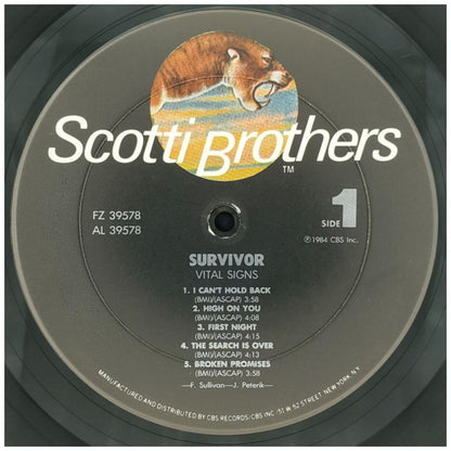 SURVIVOR - VITAL SIGNS | VINILO USADO