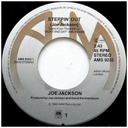 JOE JACKSON - STEPPIN' OUT | 7" SINGLE USADO