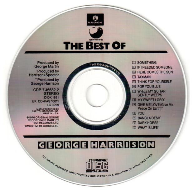 GEORGE HARRISON - THE BEST OF | CD