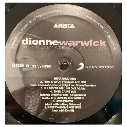 DIONNE WARWICK - HER ULTIMAT COLLECTION | VINILO