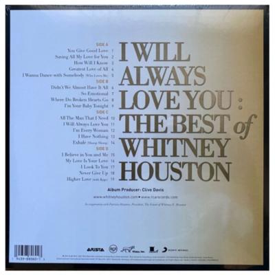 WHITNEY HOUSTON - I WILL ALWAYS LOVE YOU THE BEST OF (2LP) | VINILO