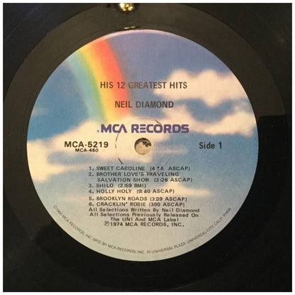 NEIL DIAMOND - HIS 12 GREATEST HITS | VINILO USADO
