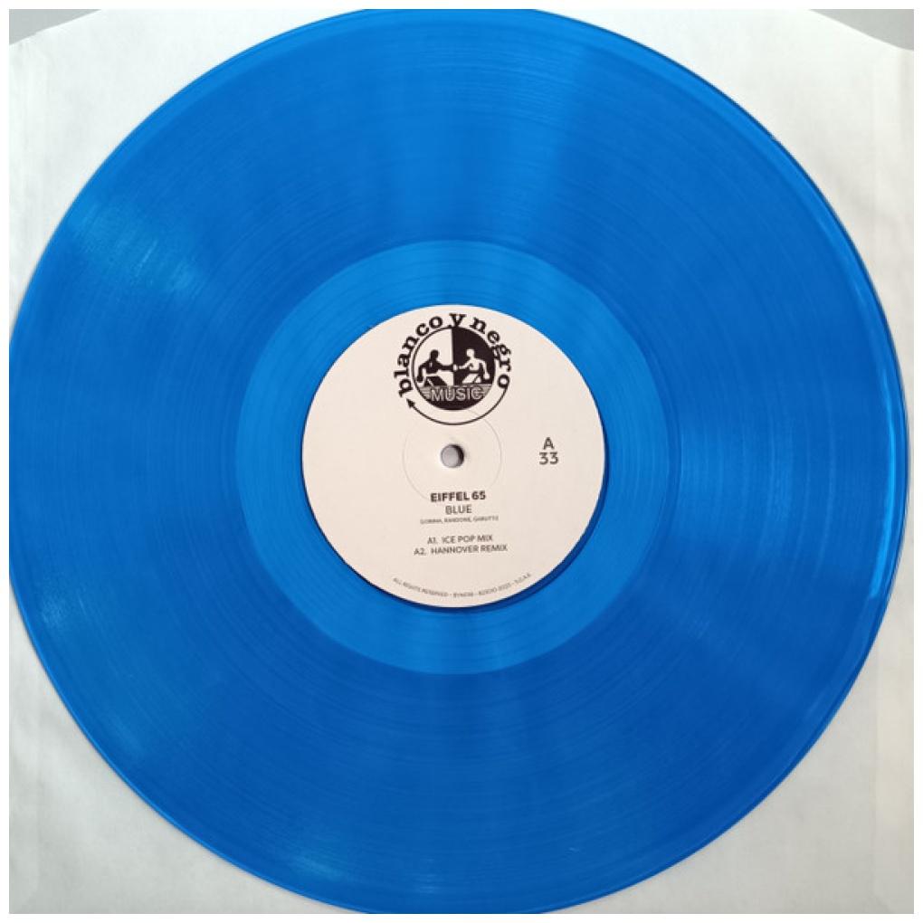 EIFFEL 65 - BLUE (DA BA DEE) (BLUE CLEAR VINYL) | 12'' MAXI SINGLE