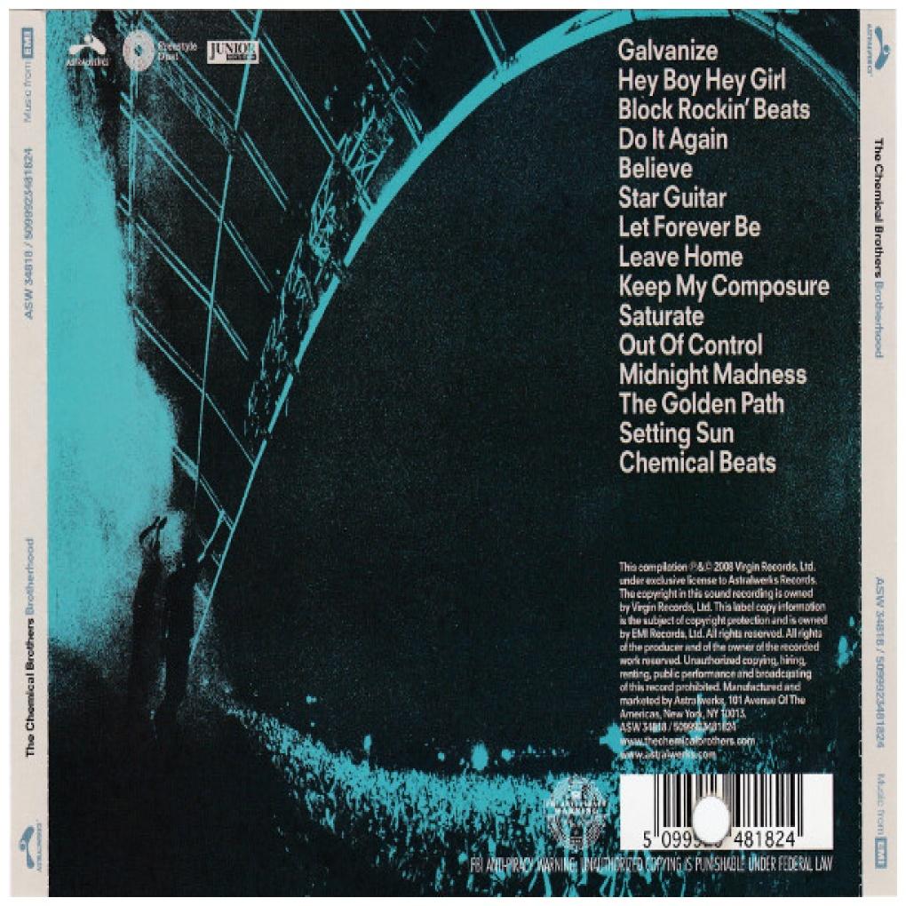 CHEMICAL BROTHERS - BROTHERHOOD: THE HIT SINGLES | CD