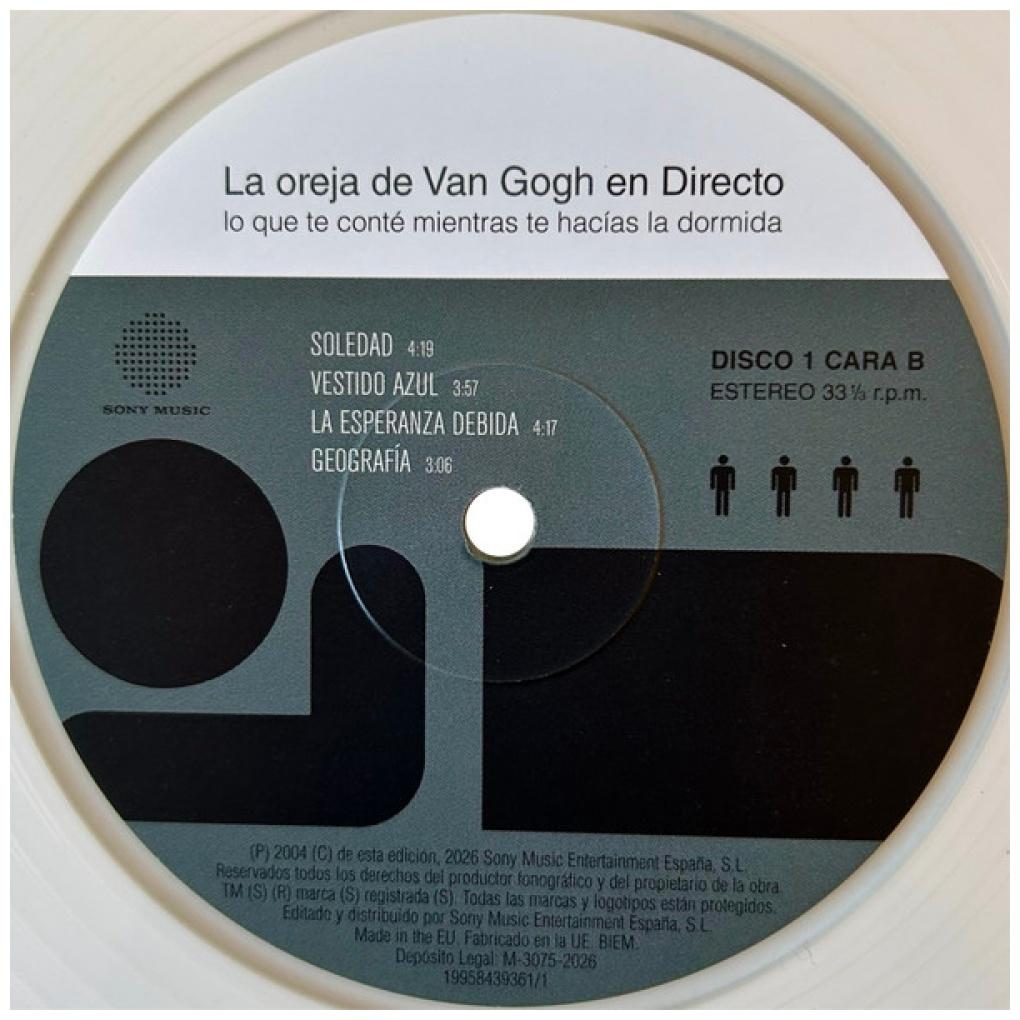LA OREJA DE VAN GOGH - EN DIRECTO: LO QUE TE CONTE MIENTRAS TE HACIAS LA DORMIDA (2LP) | VINILO