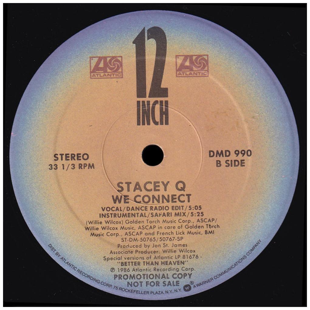 STACEY Q - WE CONNECT | 12'' MAXI SINGLE USADO