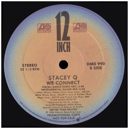 STACEY Q - WE CONNECT | 12'' MAXI SINGLE USADO