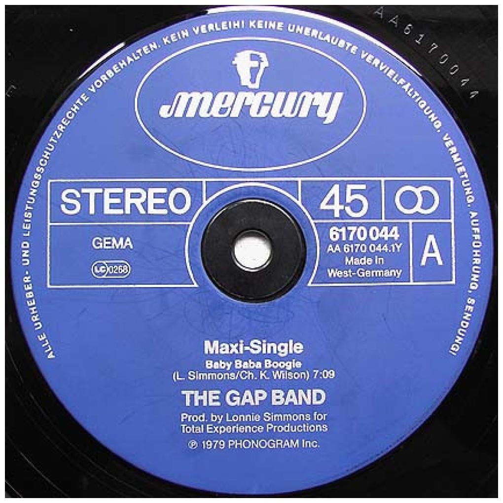 GAP BAND - BURN RUBBER ON ME (WHY YOU WANNA HURT ME) | 12'' MAXI SINGLE USADO