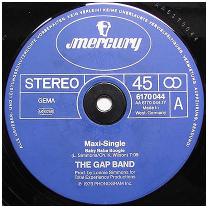 GAP BAND - BURN RUBBER ON ME (WHY YOU WANNA HURT ME) | 12'' MAXI SINGLE USADO