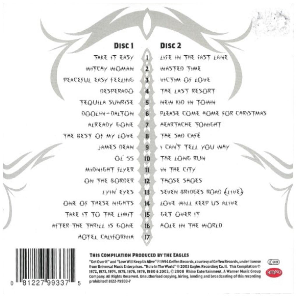 EAGLES - THE COMPLETE GREATEST HITS (2CD) | CD
