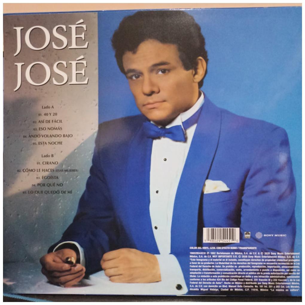 JOSE JOSE - 40 y 20 | VINILO