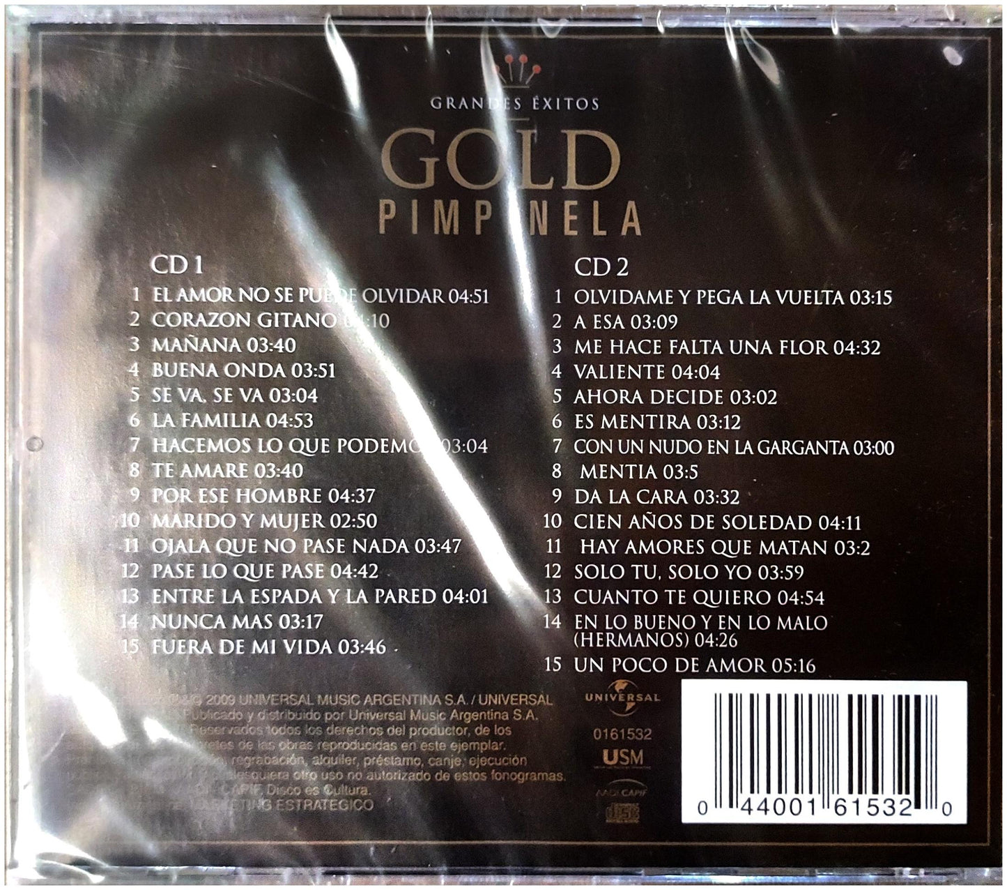 PIMPINELA - GOLD (2CD) | CD