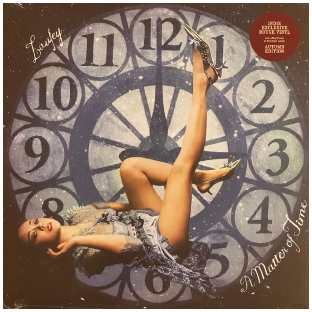 LAUFEY - A MATTER OF TIME (INDIE EXCLUSIVE AUTUMN EDITION) (ROUGE VINYL)(WITH BONUS 7" VINYL) (PHOTO CARD) | VINILO