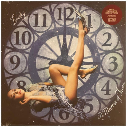 LAUFEY - A MATTER OF TIME (INDIE EXCLUSIVE AUTUMN EDITION) (ROUGE VINYL)(WITH BONUS 7" VINYL) (PHOTO CARD) | VINILO