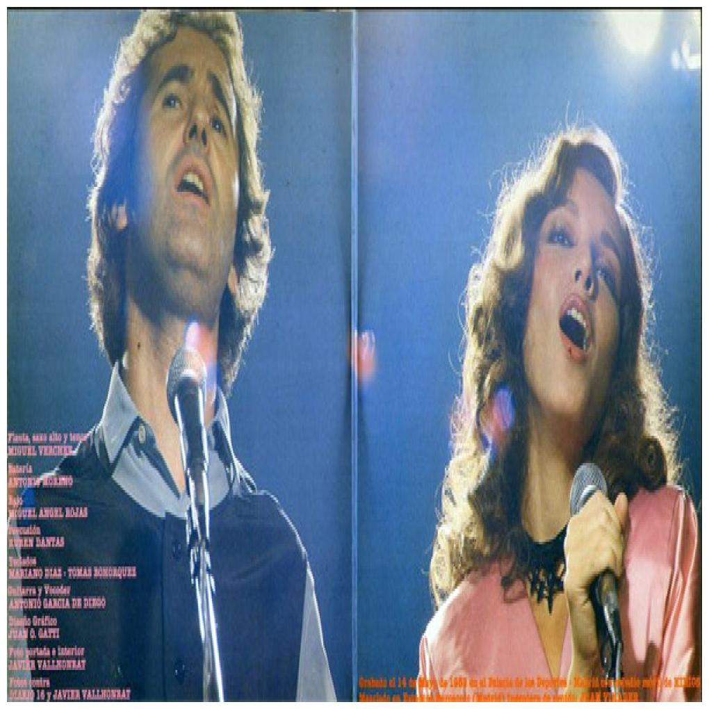 VICTOR MANUEL Y ANA BELEN - EN VIVO (2LP) | VINILO USADO