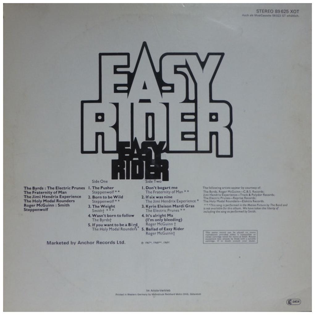 EASY RIDER - O.S.T. | VINILO USADO